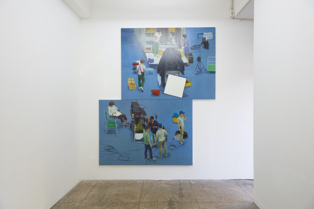 Jina Park: People Gathered under the Lights