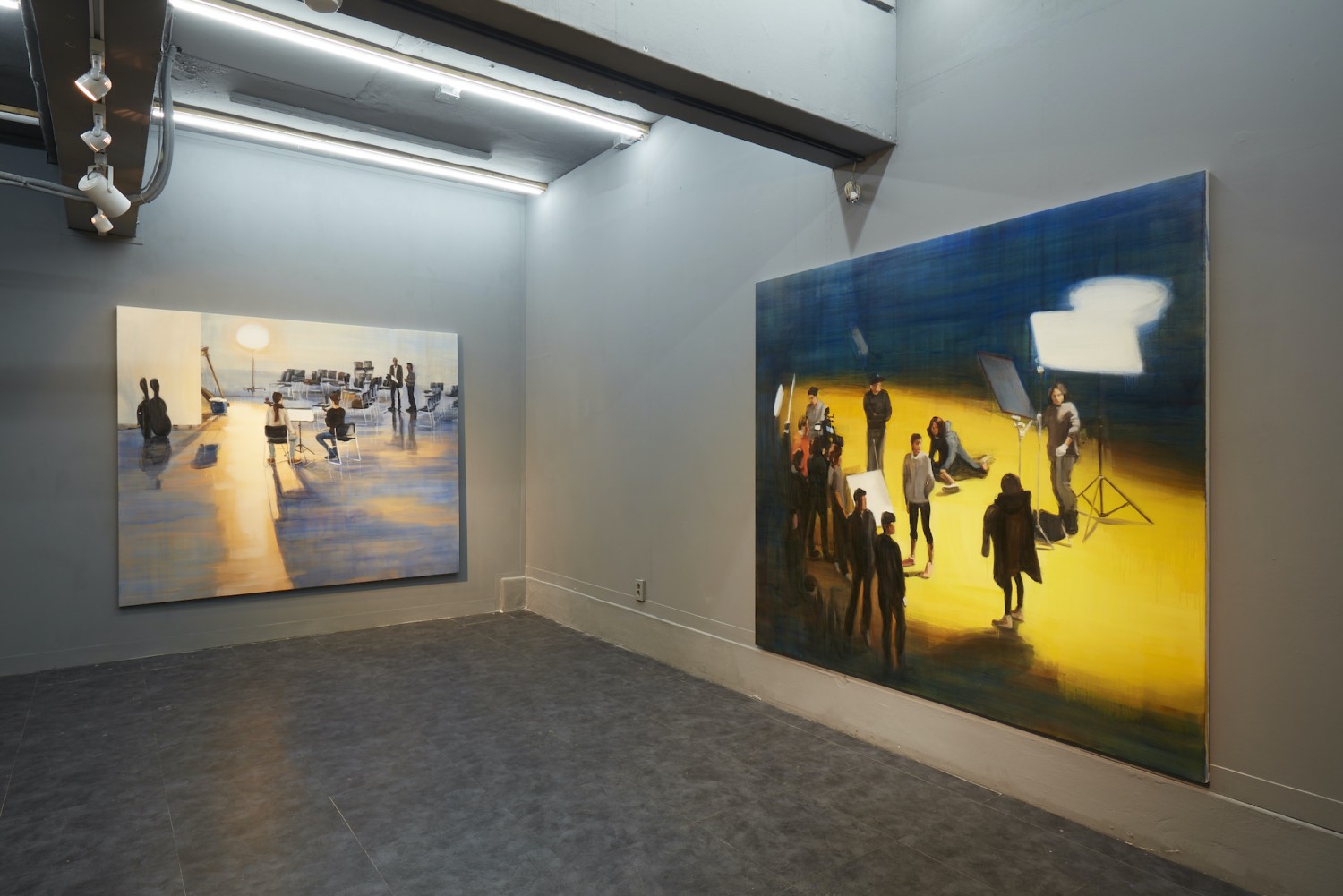 Jina Park: People Gathered under the Lights